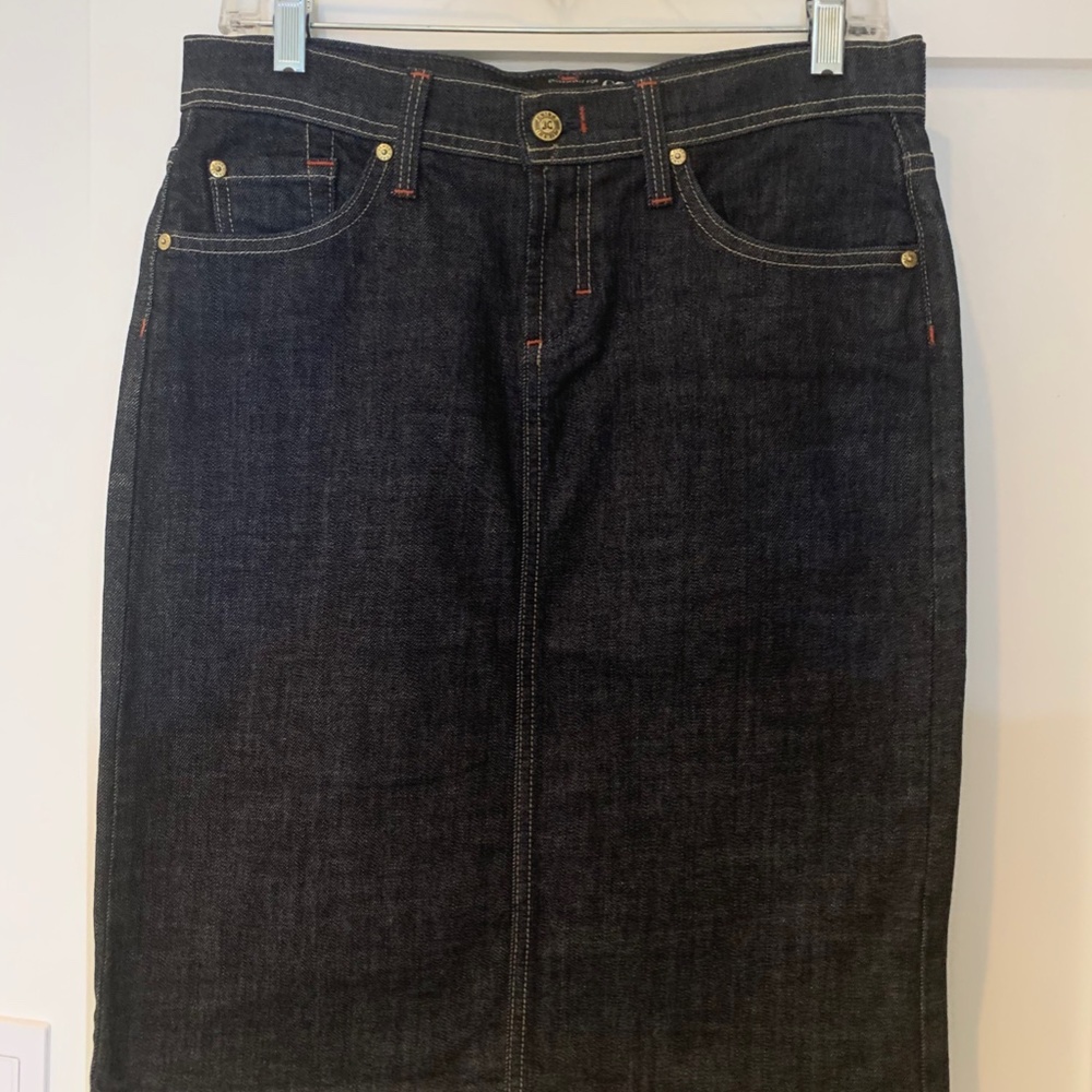 James Jeans Dry Aged Denim Skirt